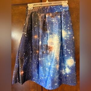 Galaxy Print Women's Skirt